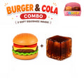Burger & Cola Combo - 2 Squishies Inside