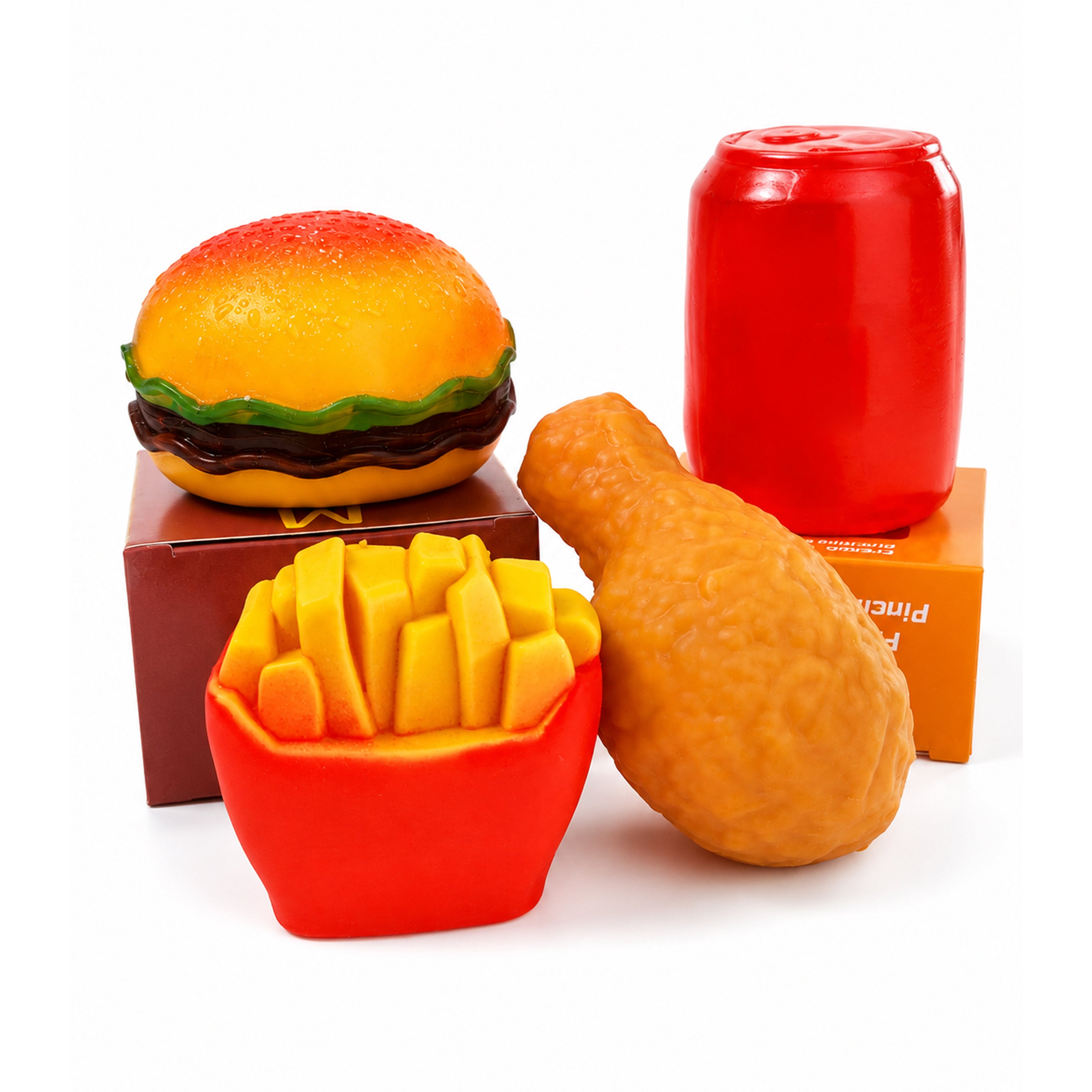 BURGER + FRIES + CHICKEN + COLA SET MEAL