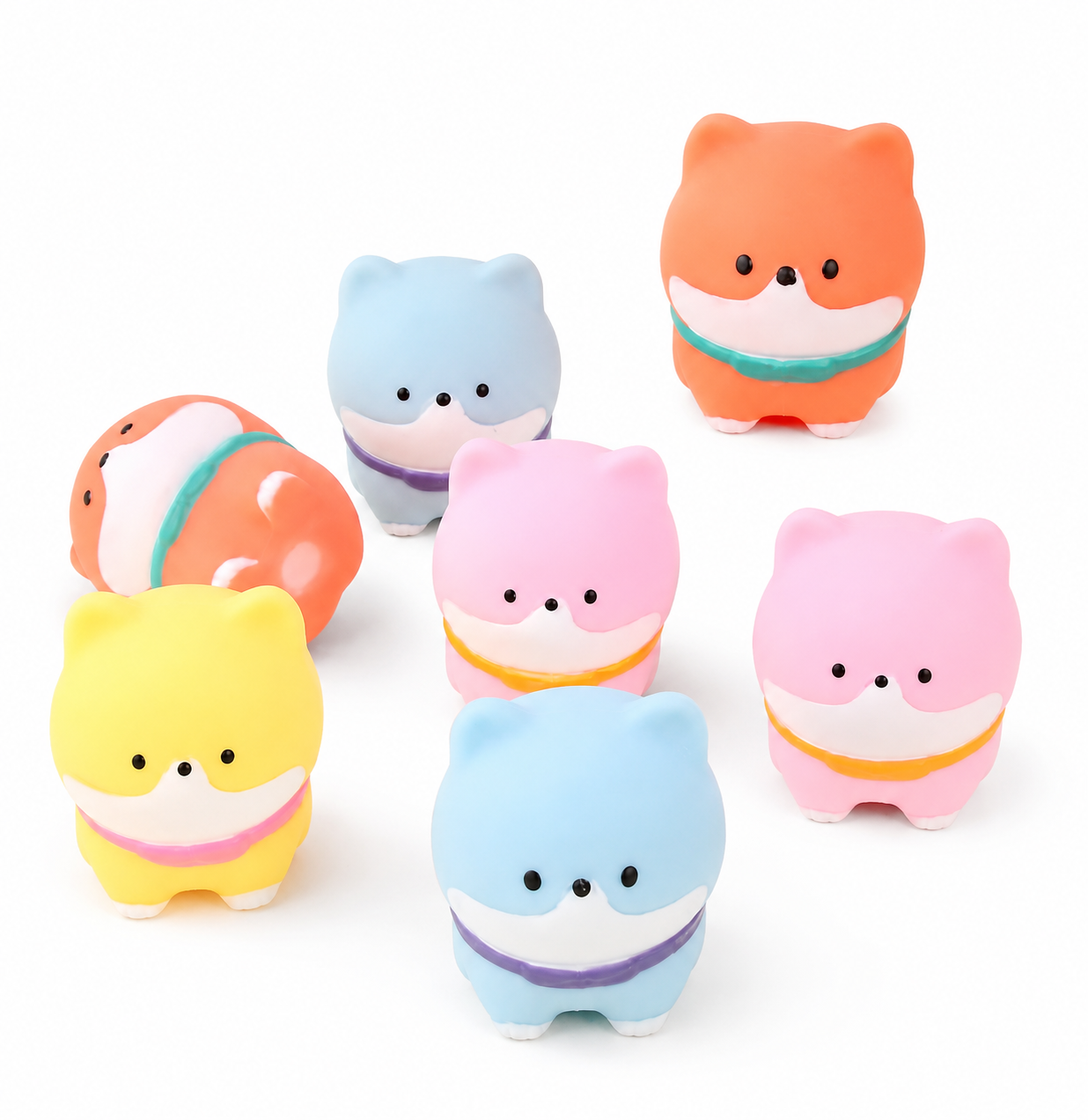 Chubby Shiba Squishy Sensory Stress Relief Toy - 1-PIECE BOX