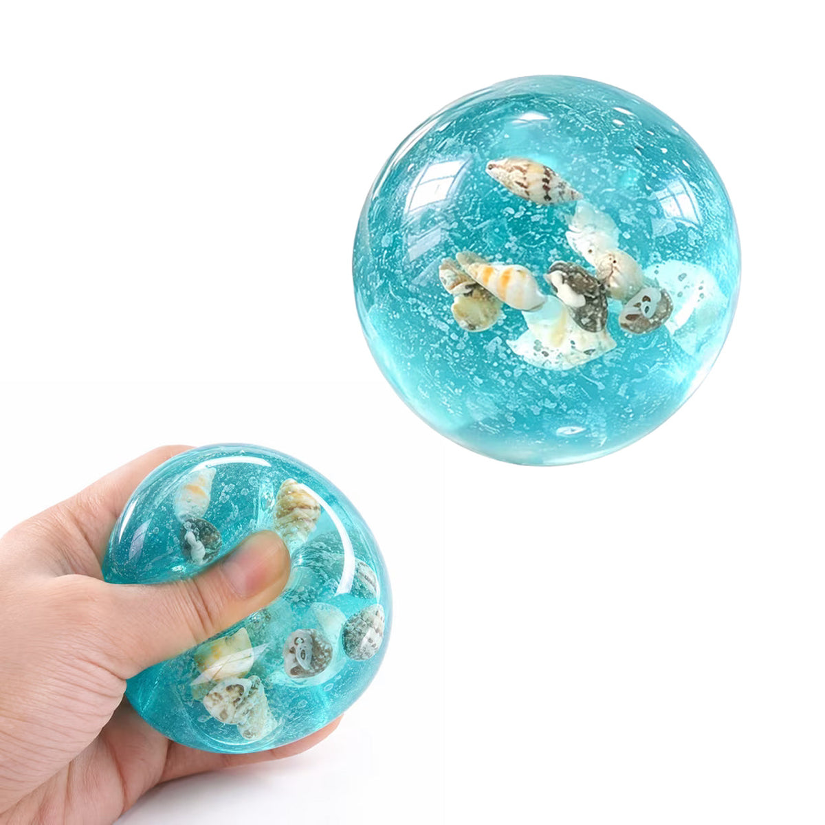 Coconut Oil Sugar Ball Squishy – Soft Slow Rising