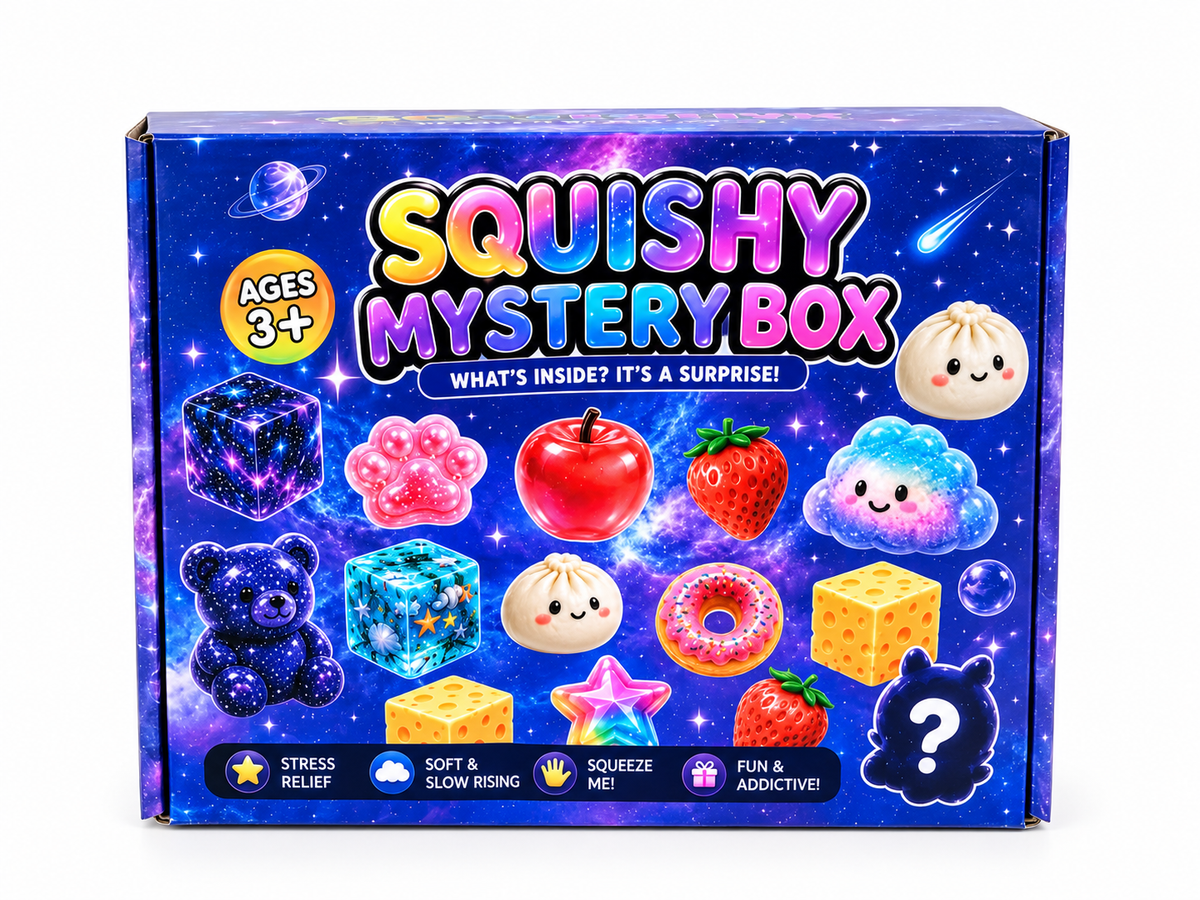 5 PCS Squishy Mystery Box Gift Box