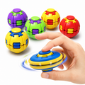 Push-to-Spin Kinetic Ball Sensory Stress Relief Toy - 1-PIECE BOX