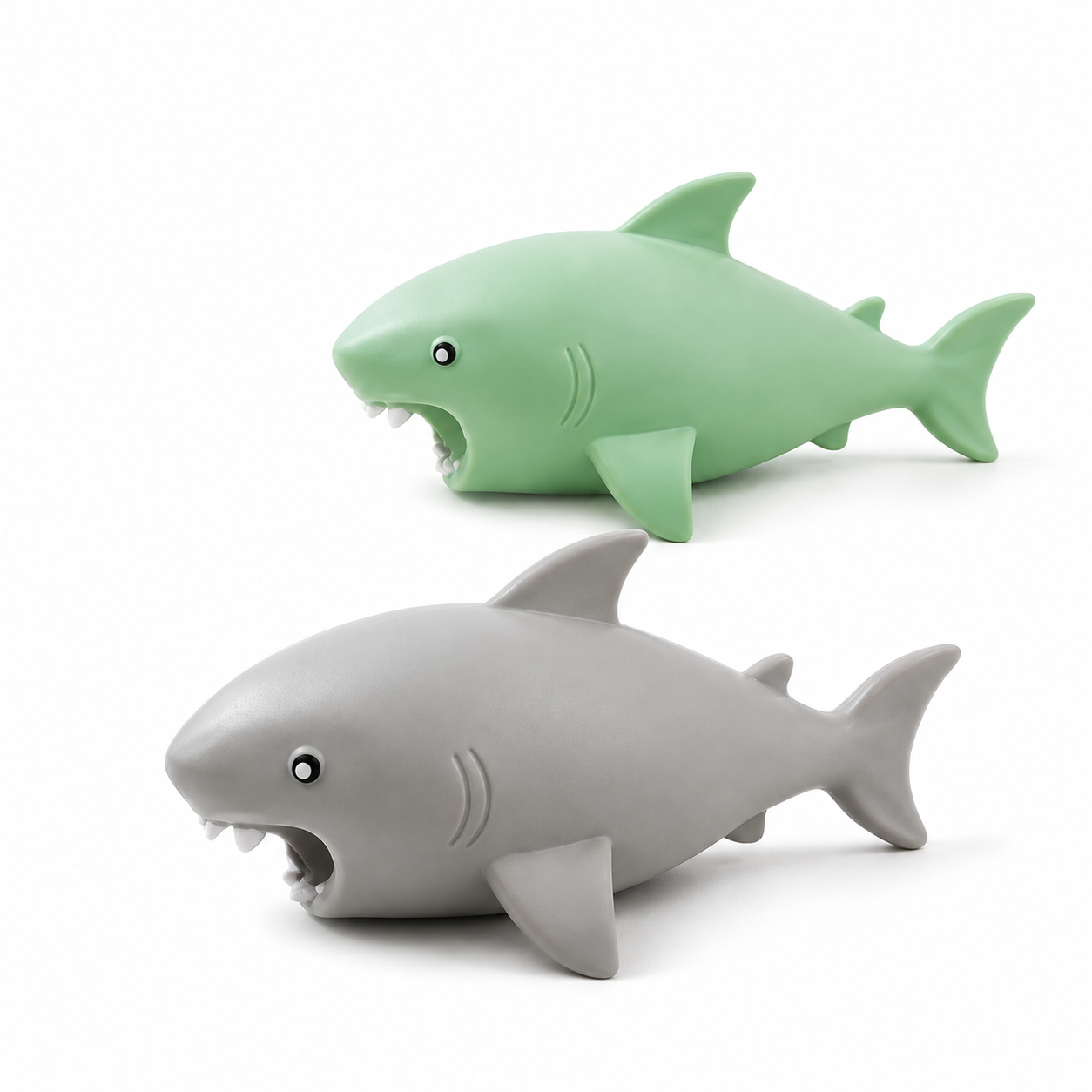 Jumbo Shark Squishy Sensory Stress Relief Toy - 1-PIECE BOX