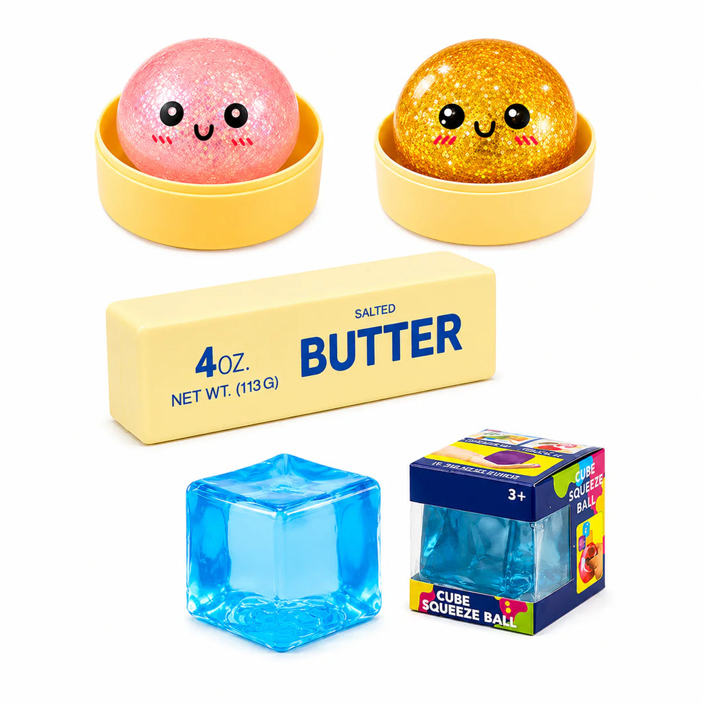 The Viral 5cm Dumpling Sensory Squishy Toy Value Bundle
