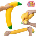 Giant Banana Squishy Sensory Stress Relief Toy - 1-PIECE BOX