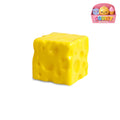 Cheese Squishy Cube Sensory Stress Relief Toy - 1-PIECE BOX