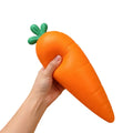 Jumbo Carrot Squishy Sensory Stress Relief Toy - 1-PIECE BOX