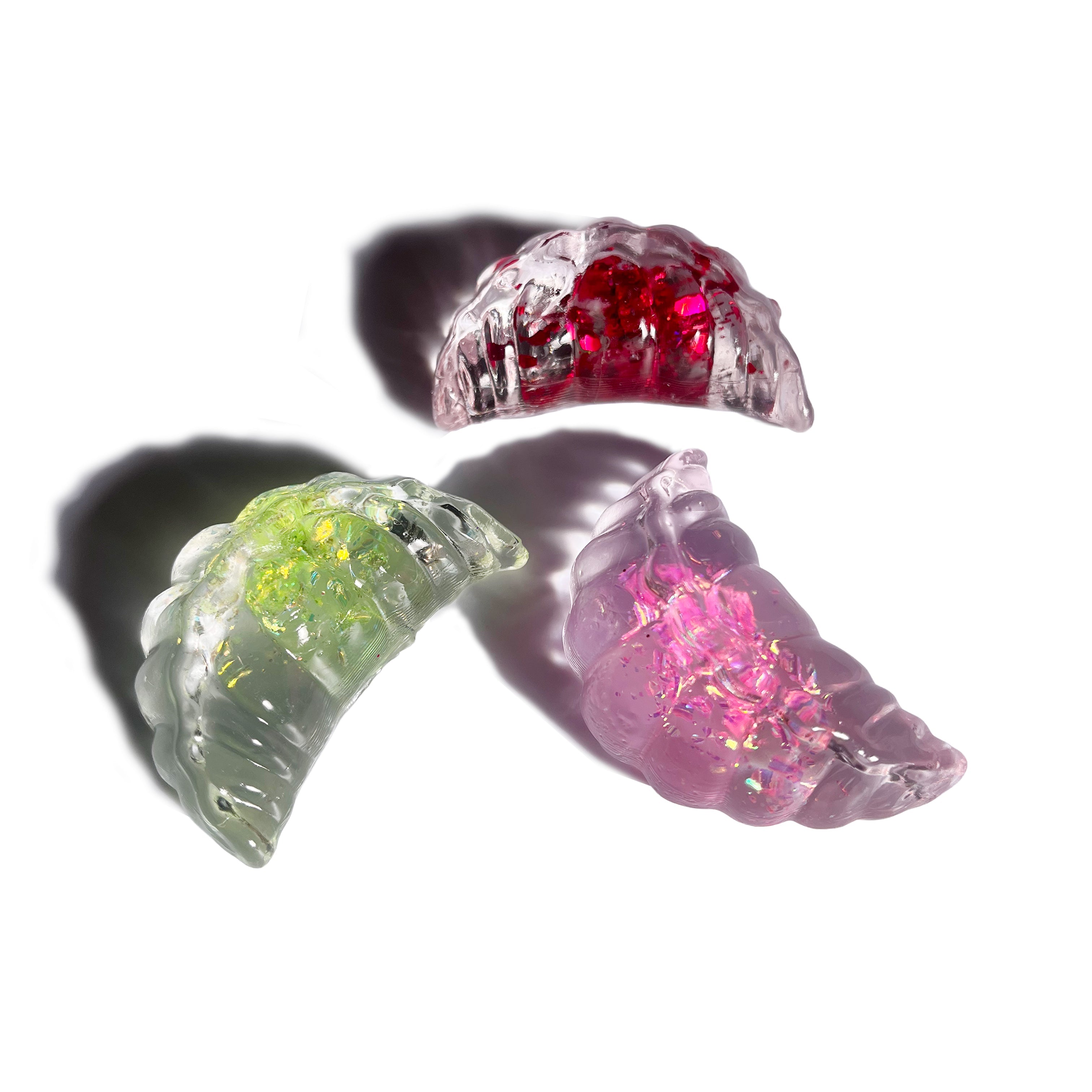 2-Piece Squishy Box – Shrimp Dumpling & Ice Cube Sensory Stress Relief Toy