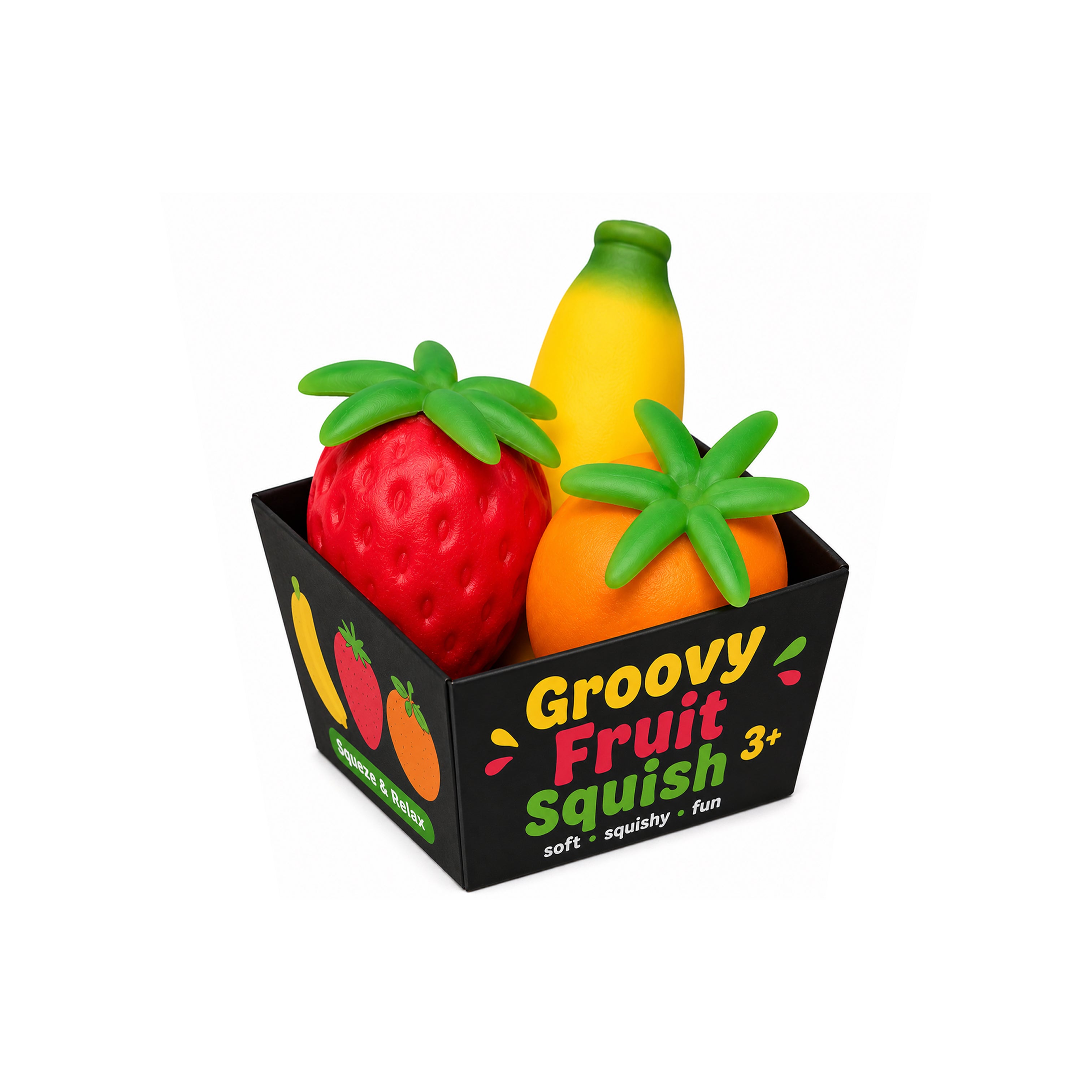Fruit Squishy Set Toy