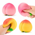 Jumbo Peach Squishy Sensory Stress Relief Toy - 1-PIECE BOX